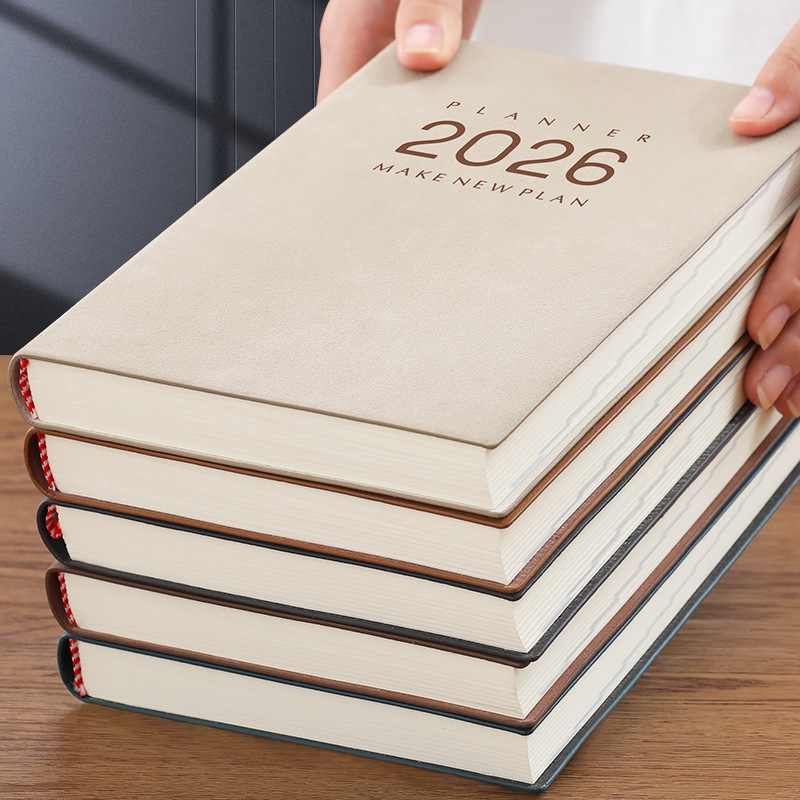 2026年日程本效率本时间计划本记事本周计划笔记日记本会议记录|undefined