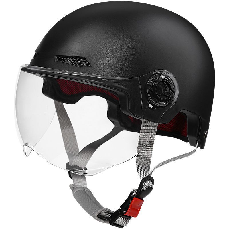 Universal 3C Certified Battery Electric Vehicle Helmet Summer Men and Women (Auto Parts and Accessories) - 3c-black-308-special-offer