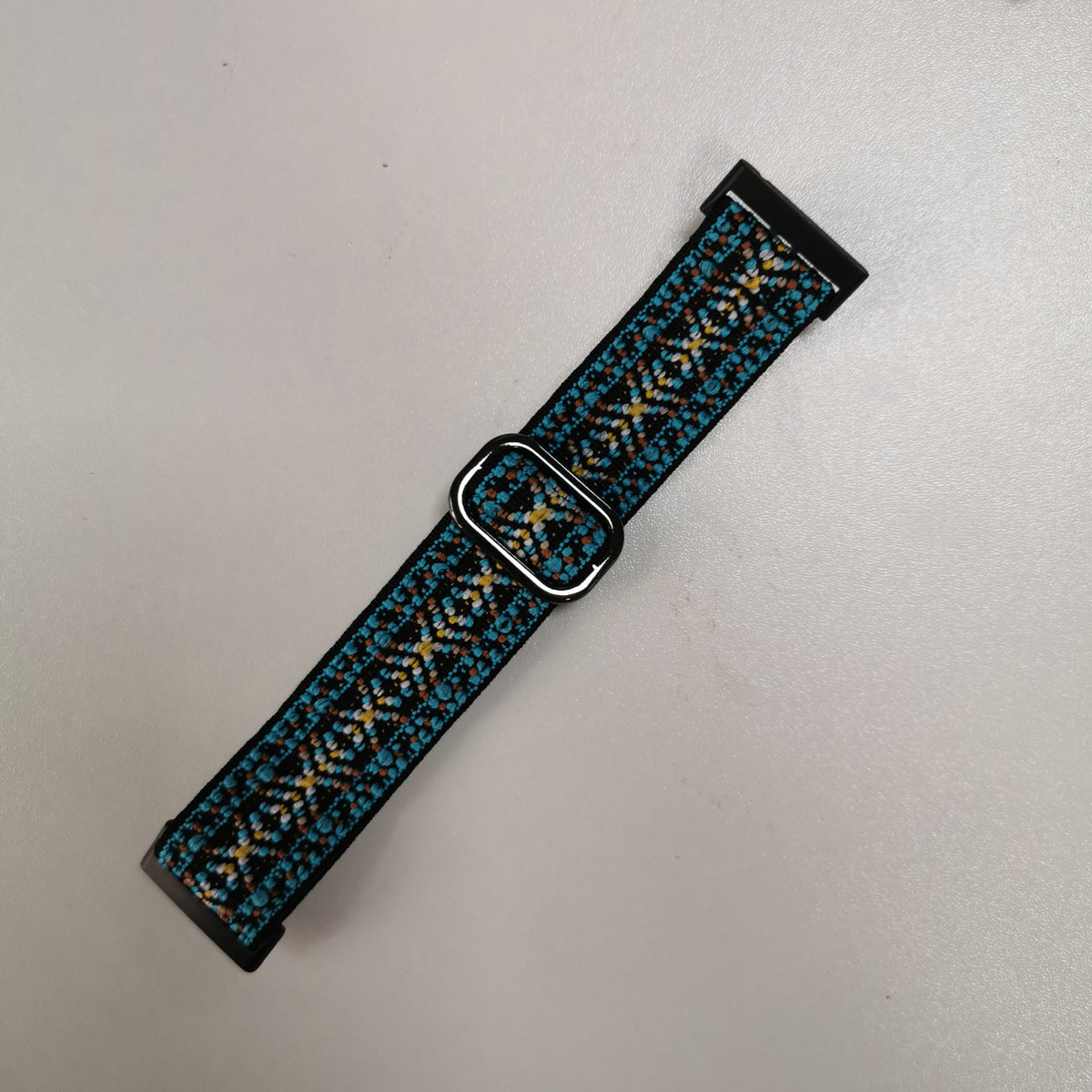 Adecuado para Fitbit Sense/Sense2/Versa 3/4 correa elástica Versa2 con correa de reloj de hebilla grande