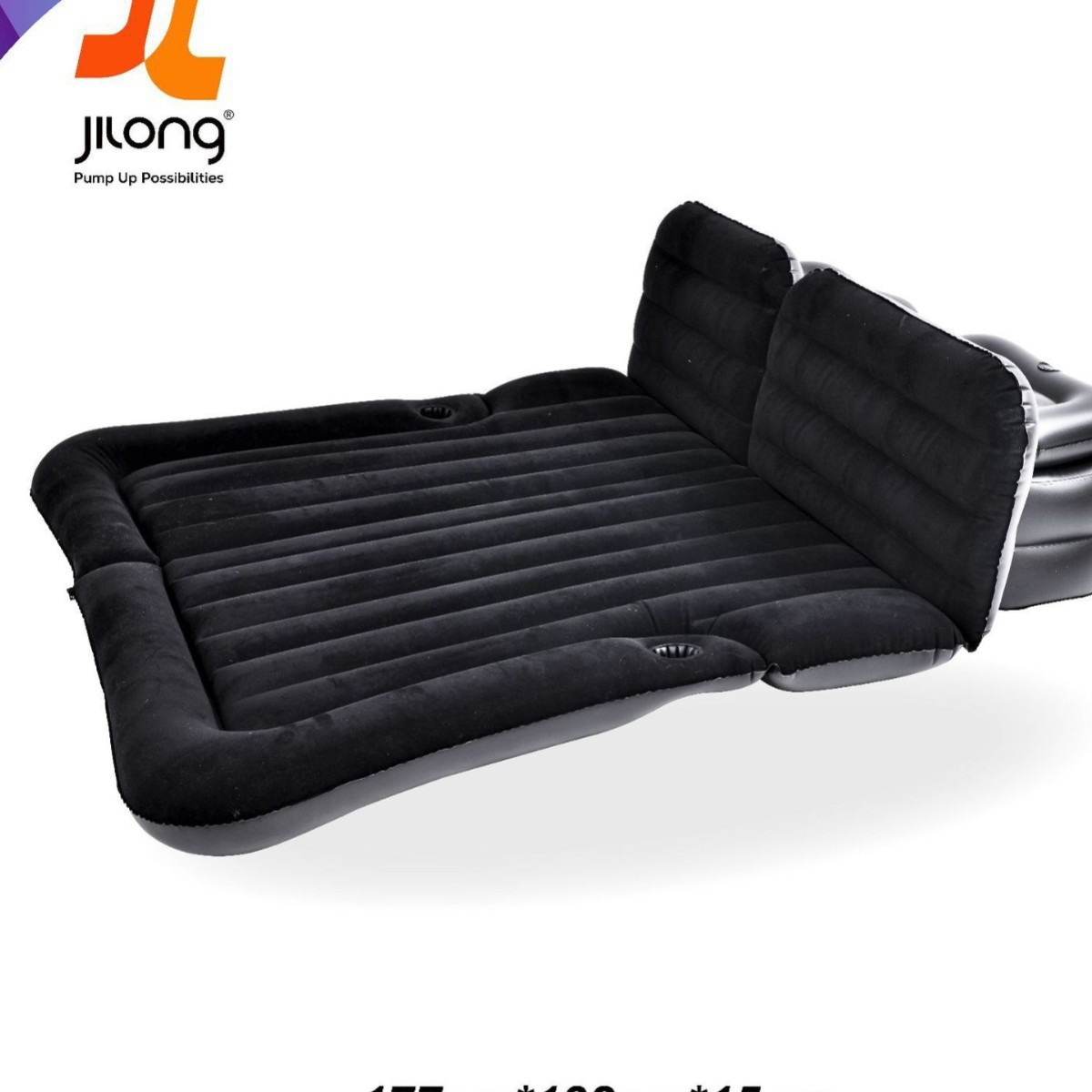 Jilong New Model Suv Rear Inflatable Flocking Bed Car Sleeping Mat Car Inflatable Mattress Car Back Seat Travel