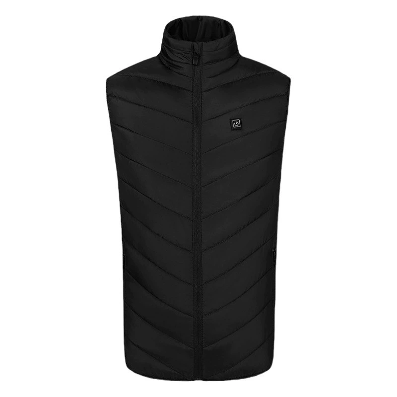 Зимний жилет с подогревом взрывов USB интеллектуальная зарядка Мужской и женский жилет с электрическим подогревом жилет с подогревом одежды с хлопковой подкладкой