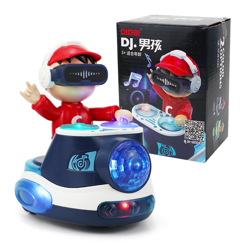 EXPRESS SIGHT Juguetes de disco DJ para niños y niñas luces dinámicas Música de baile juguetes de sonido y luz