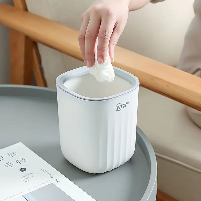 Desktop trash can Mini uncovered desktop Trash Can coffee table living room office study creative trash can Wholesale Desktop trash can Mini uncovered desktop Trash Can coffee table living room office study creative trash can Wholesale