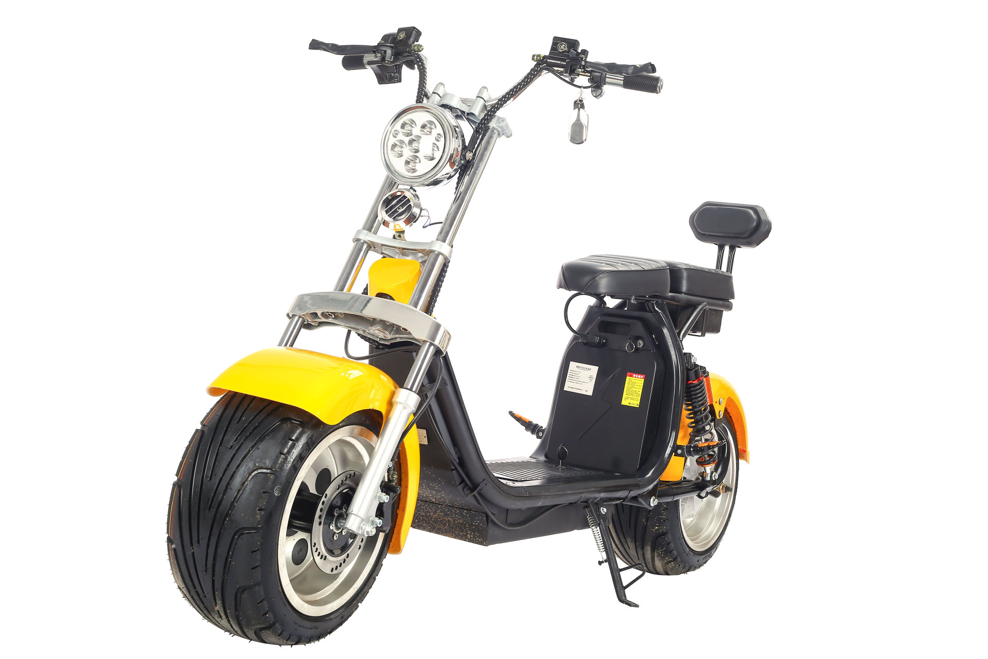 Eec Adult Scooter Two-Wheeled Motorcycle Harley Electric Vehicle 12 Dual Batteries 60V/12A