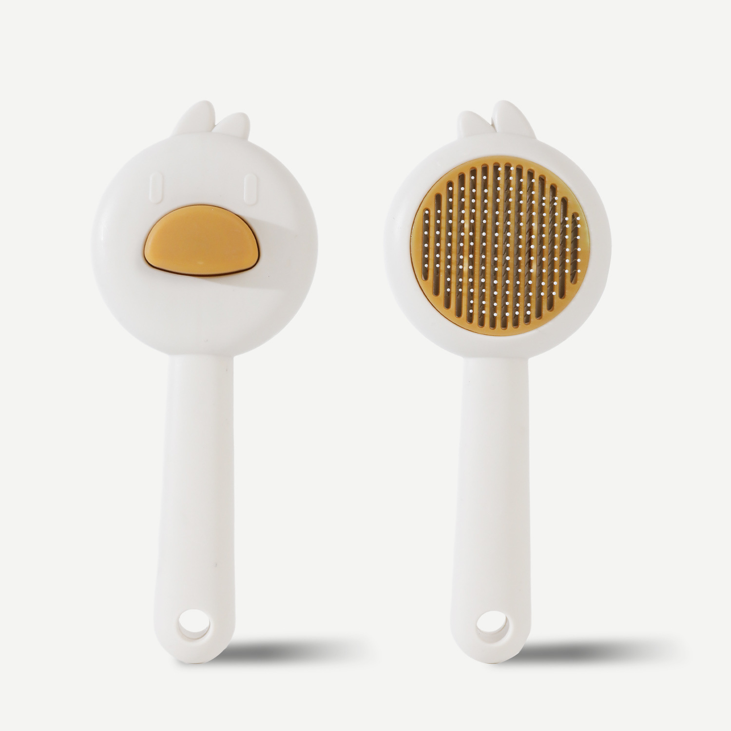 Peine para Eliminar Pelo de Mascotas Original al por Mayor, Universal para Perros y Gatos, Eliminación de Pelo Flotante con un Clic, Peine de Acero Inoxidable, Peine para Gatos