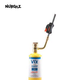 炉客NURGAZ丙烷气罐美式mapp喷火枪无氧焊枪制冷维修工业级喷枪头