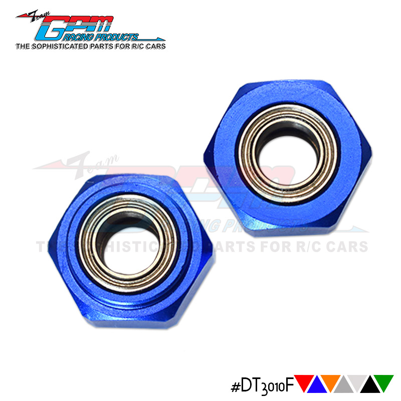 TAMIYA DT03铝合金轴承六角结合器(前轮专用）#DT3010F金属