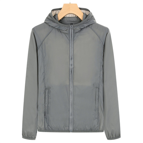 Outdoor summer sun protection clothing for women, breathable skin windbreaker, men's ultra-thin shirt, long-sleeved fishing sun protection clothing with logo printing