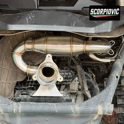 Motorcycle exhaust pipe Front Exhaust Pipe SSV