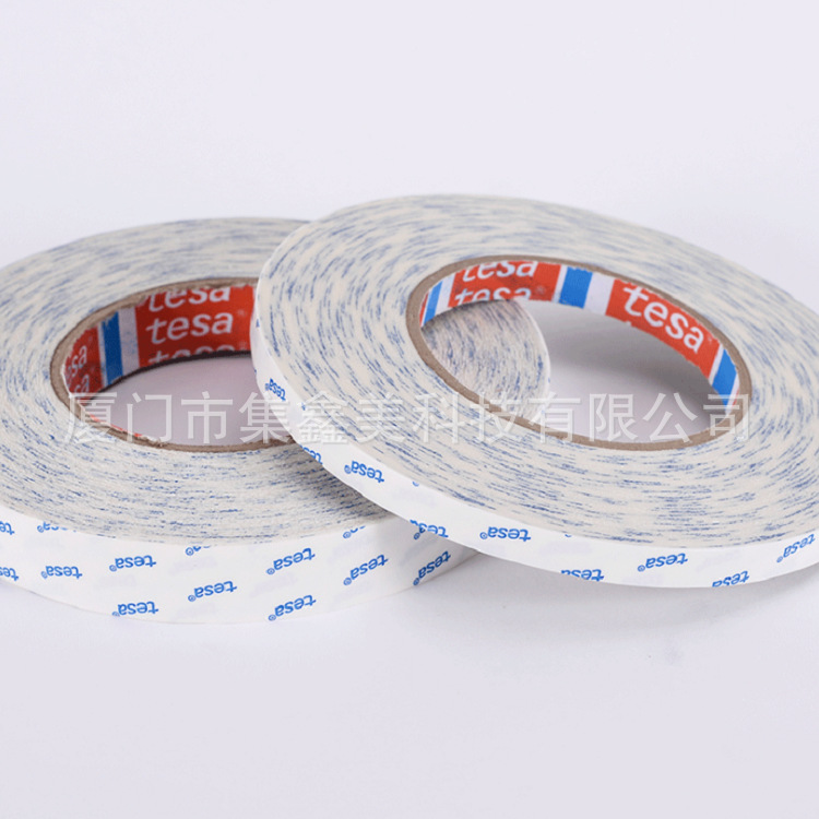 德莎tesa60996 无纺布双面棉质胶带装饰铭牌固定泡棉胶带薄膜开关