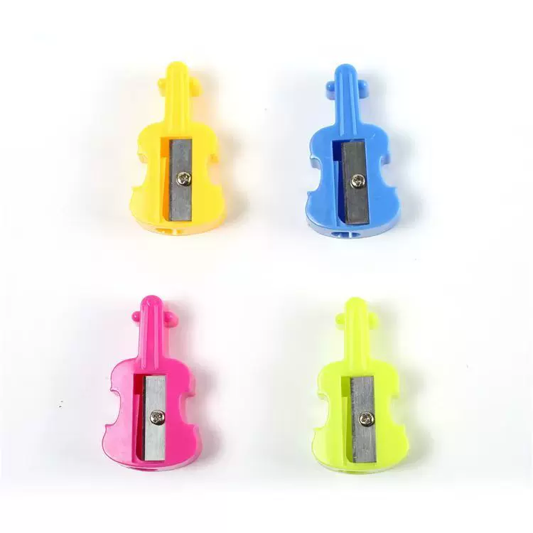 跨境电商创意造型小提琴卷笔刀吉他削笔器 学生学习用品礼品赠送