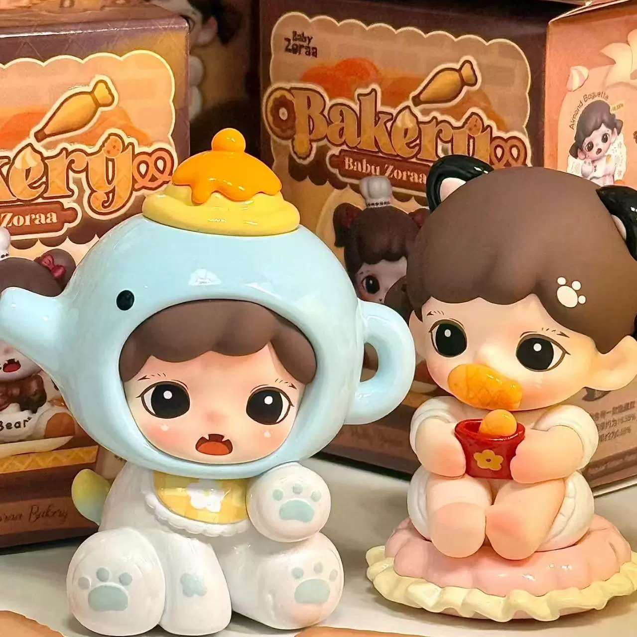 Новый продукт zoraa Meibao Baking Store Blind Box 2 Generation миниатюрная фигурка украшение кукла милый подарок на день рождения девочек