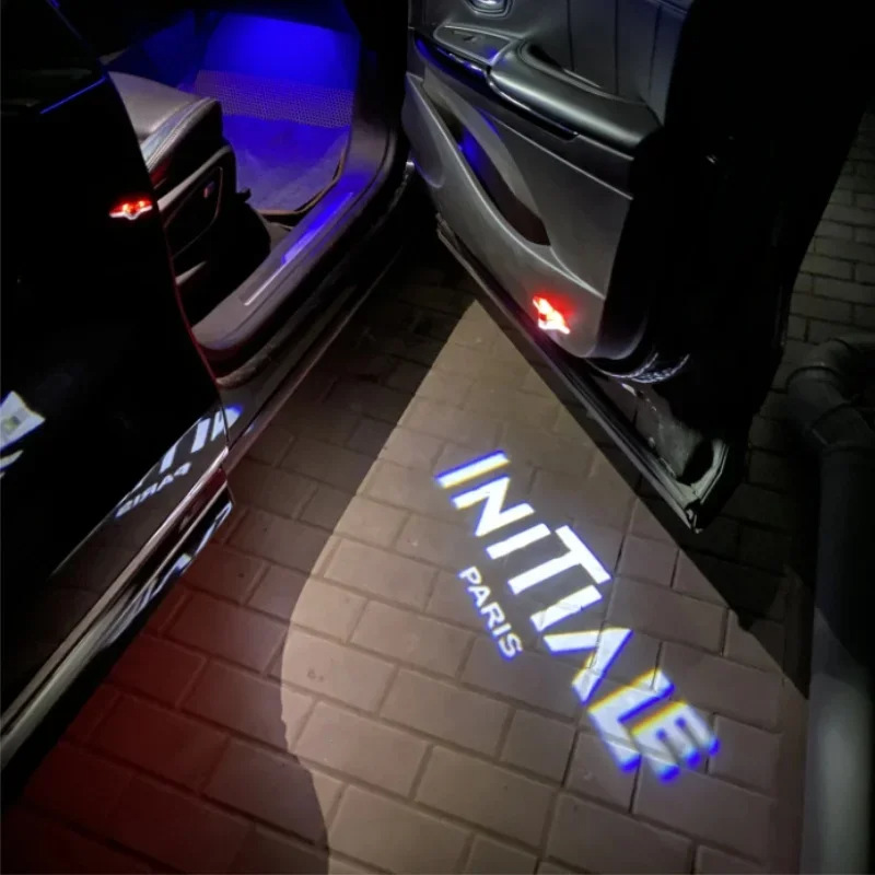 Para Renault INITIALE Koleos Clio Puerta de bienvenida Luz de proyección láser image 3