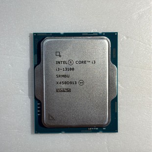 Core I3-13100 13Th Generation 1700 Brand New Chip Cpu Processor