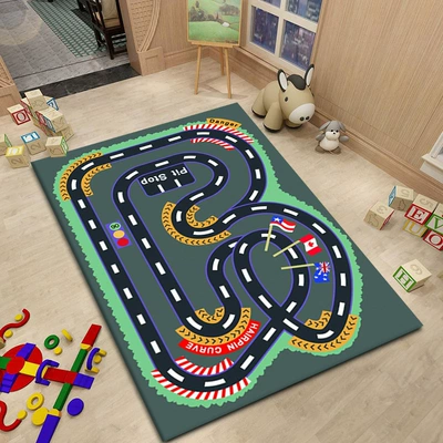 Avtomobil döşəmə paspasları Education Center Reading Area Foot - highway-4-5080cm-crystal-velvet