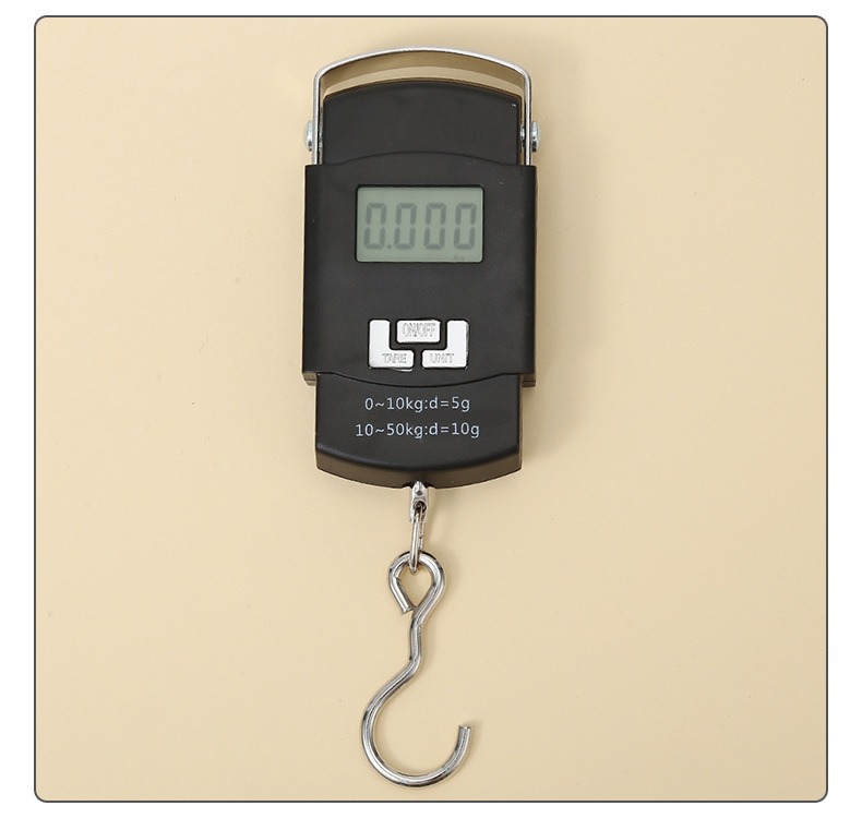 Tragbare Handtaschen-Waage 50KG hochgenau aufladbar digitale Waage E-Commerce Express kleine Waage Hängewaage Handtaschen-Waage