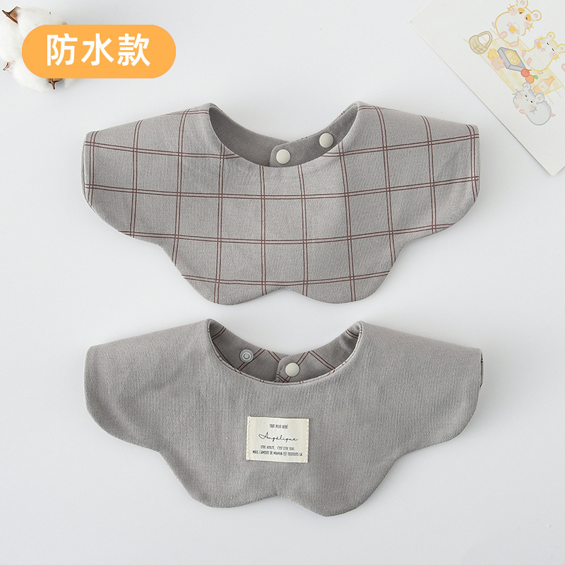 【방수 면 양면】 회색 격자 + 회색