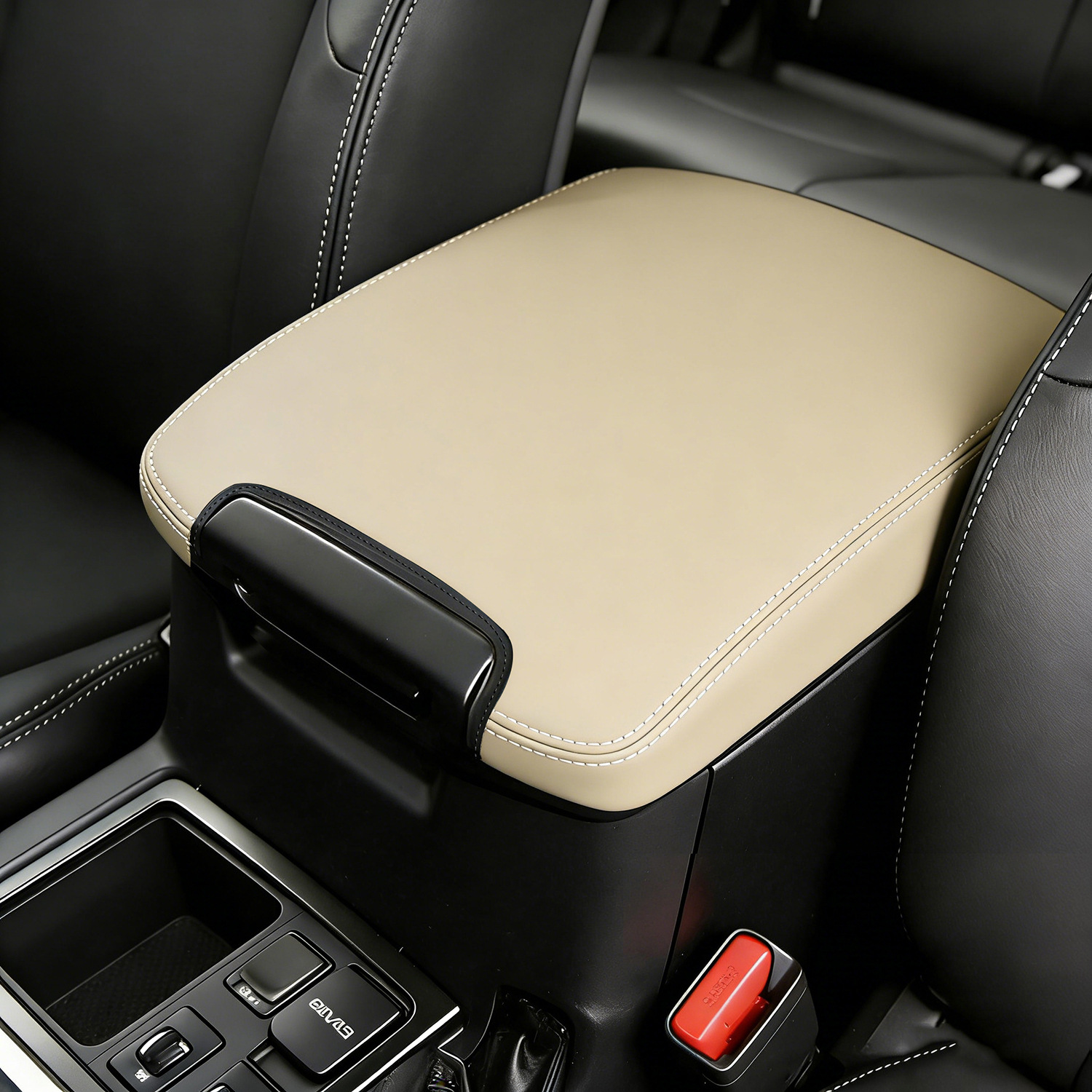 Armrest Box Leather Cover for Toyota Prado 2010-2021