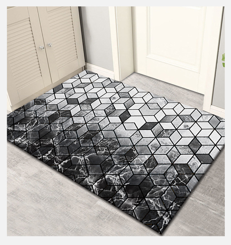 地垫,浴室脚垫,玄关门垫,几何地垫