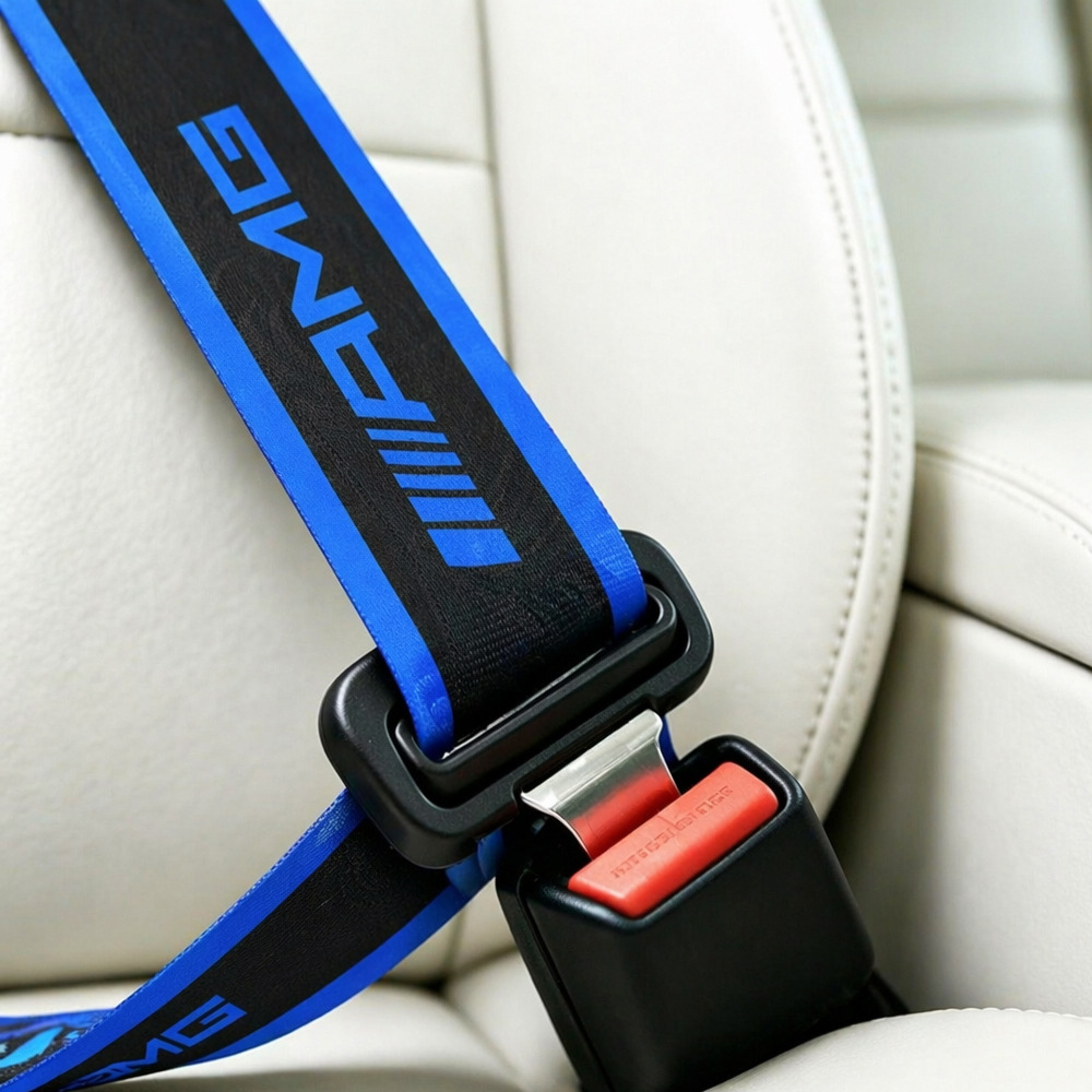 JDM universal nylon seatbelts for cars support cross-border dropshipping and are hot-selling branded universal car seatbelts