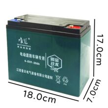 黑金大容量12V20Ah铅酸蓄电池适用于夜市摆摊户外抽水灯箱照明