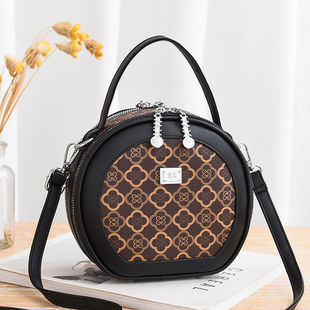 [Foreign Trade Hot Selling] 2023 New Explosions Small Round Bag Spring New Shoulder Crossbody Portable Small Bag Wholesale