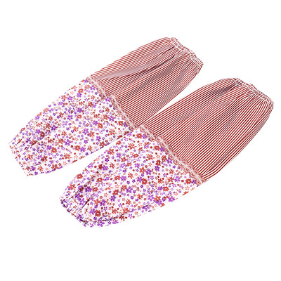 碎花袖套家务厨房防油防污防尘办公礼品居家清洁桃皮绒工作服