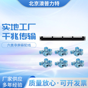 TCL/Legrand Legrand24 Port Six Non-Shielded Distribution Frame Network Socket Including Module 632793-60