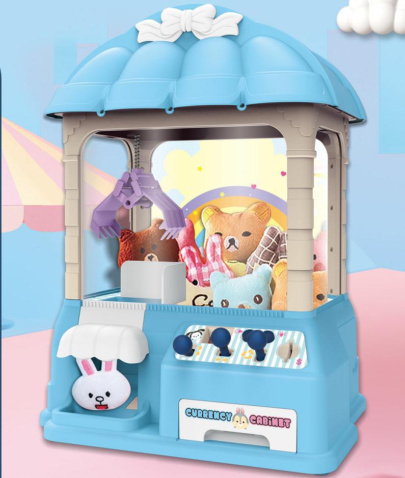 Tiktok mismo estilo muñeca infantil máquina de captura de monedas clip eléctrico muñeca máquina de dulces máquina de juego educativo Chenghai