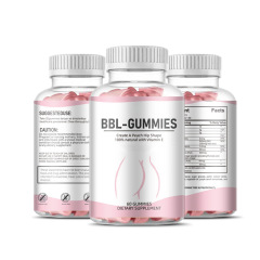 BBL-GUMMIESBBLグミ60個入りボトル、大量輸出、優遇価格、フルーツフレーバーのアップグレード