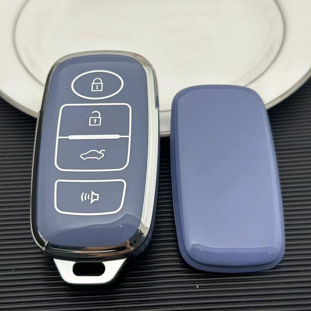 베일 루 대형 자동차 키 케이스 PERODUA 도요타 자동차 원격 제어 보호 커버에 적합