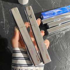 Toot Dodo~Flower Heart Scattered Small Silver Tube Mirror Lip Glaze Moisturizing and Moisturizing Watery Lips Lipstick Lip Gloss for Women