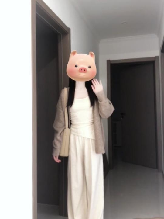 韩版hiphop开衫毛衣女春秋宽松慵懒风软糯温柔休闲百搭针织衫上衣|undefined