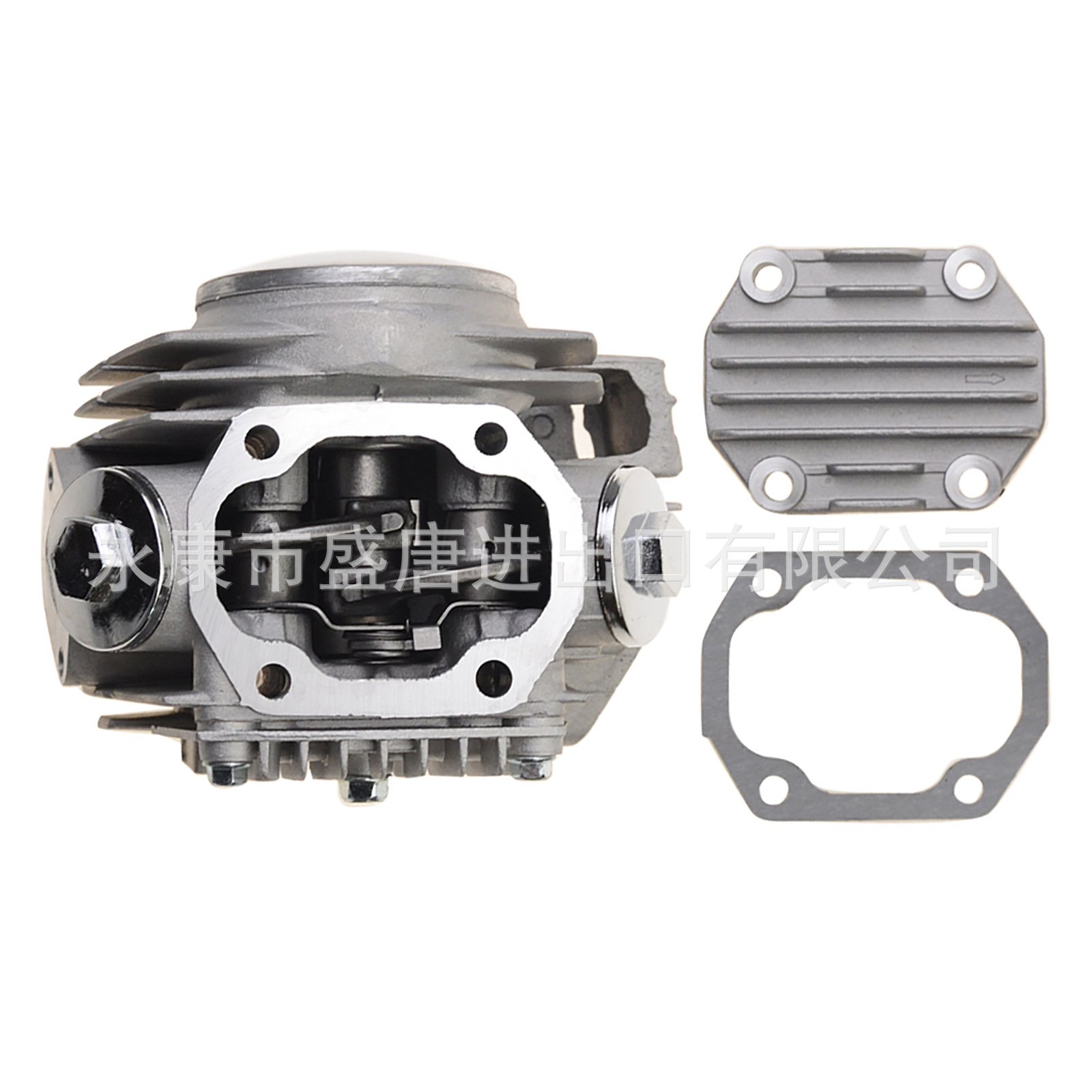 GOOFIT 52.4mm cylinder head assembly fit 4 stroke 110cc ATV go kart scooter