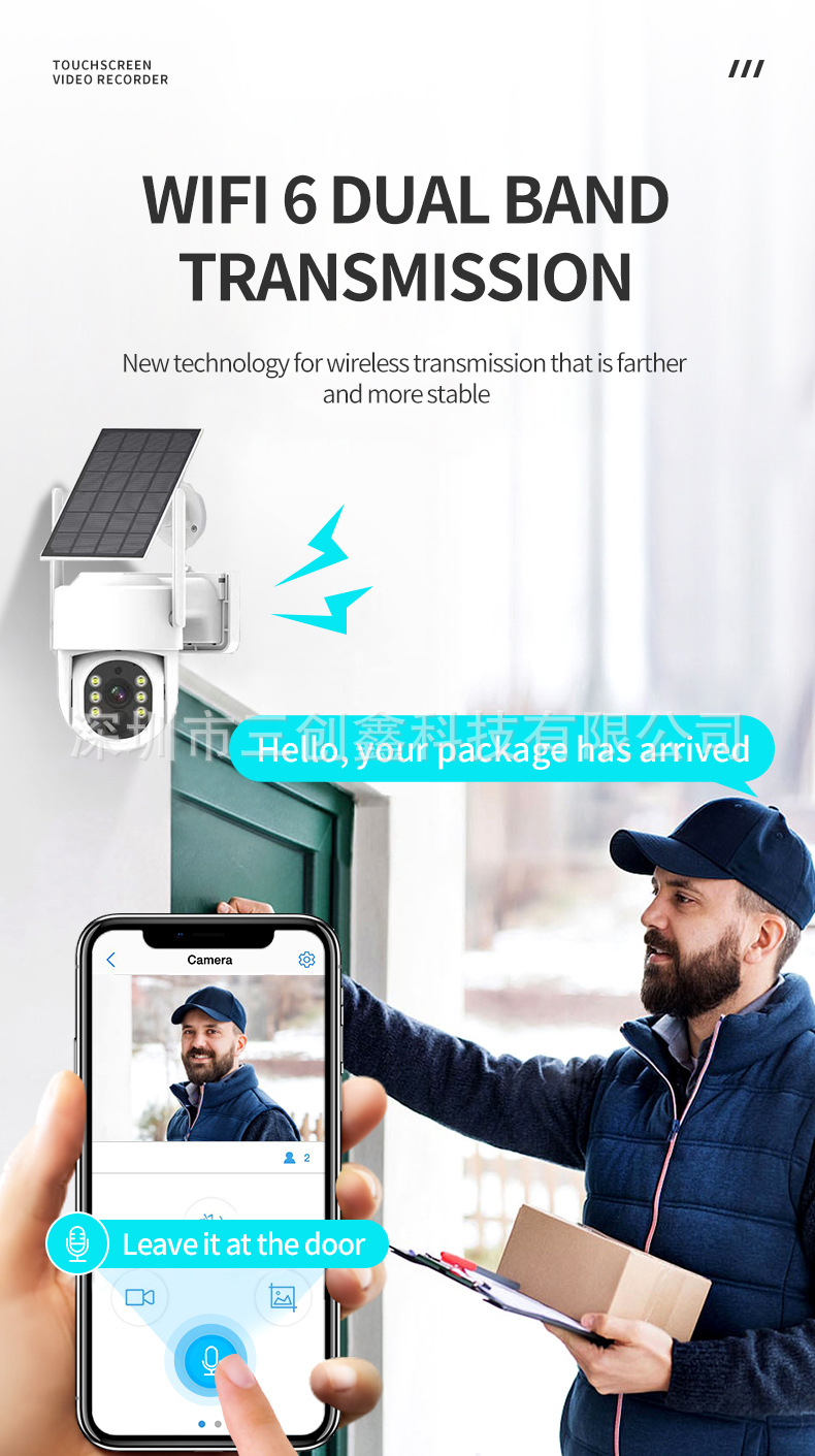 Fabrika toptan satış kablosuz dokunmatik ekran 4/8 kanal izleme seti, 4 megapiksel yüksek çözünürlüklü güvenlik kamerası NVR video ile birlikte.