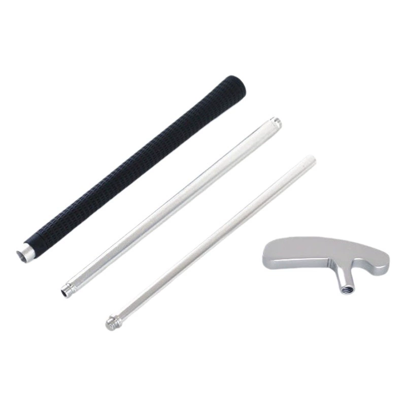 Комбинированная клюшка для гольфа Подарочный костюм съемный алюминиевый сплав трехсекционная клюшка Двусторонняя односторонняя головка клюшки