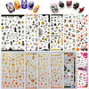 Nail stickers for nails, fake nails, set for manicure, halloween