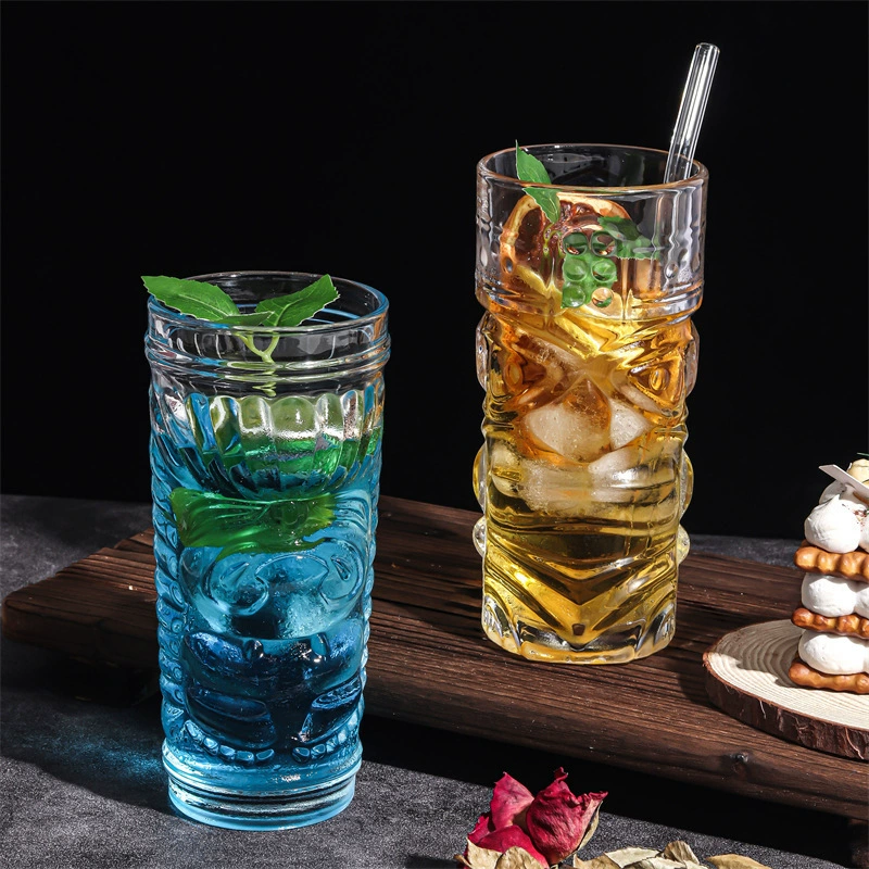 [Гавайский tiki mug提基杯 коктейльная чашка лицевой рисунок стеклянная чашка для напитков холодных напитков]