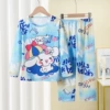 XX double long set-umbrella blue jade cinnamon