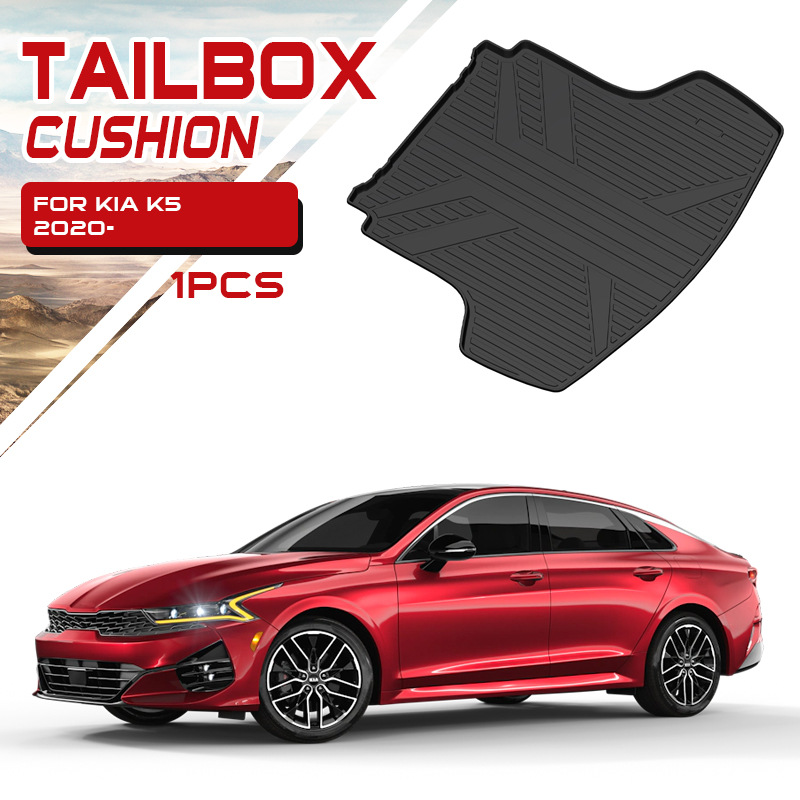 Alfombrillas para coche Kia K5 Kaiku, alfombrillas para maletero, alfombrillas especiales de TPE impermeables de cobertura total