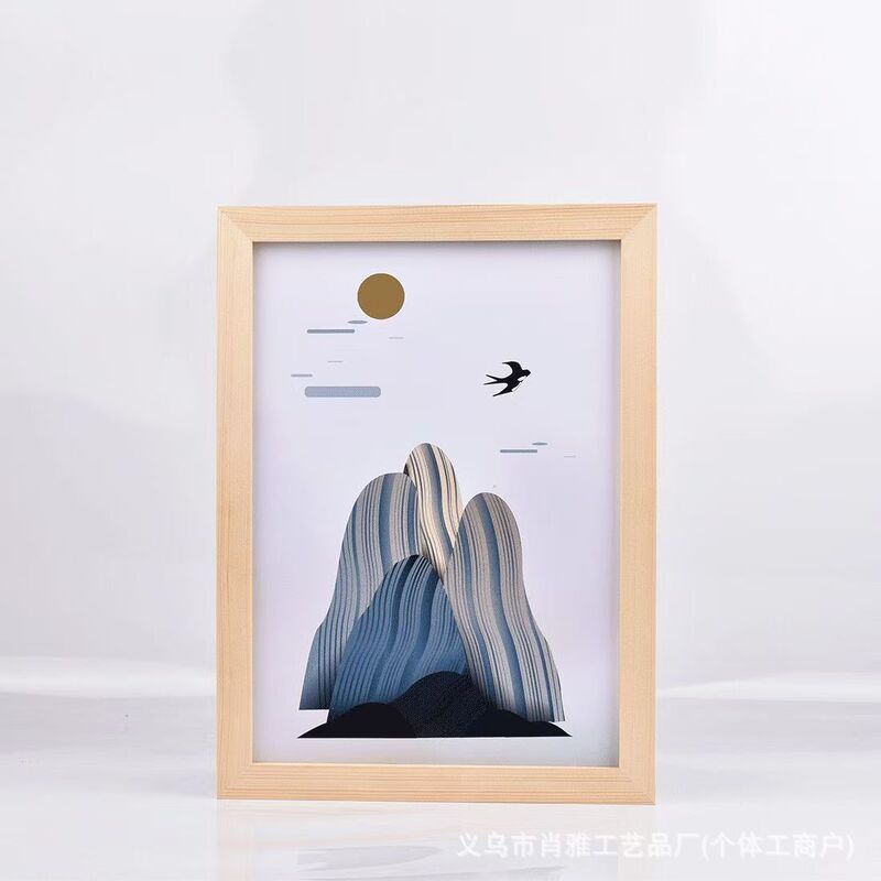 Modern Minimalist Photo Frame Tabletop Display Wall-Mounted Universal Children's Kindergarten Photo Studio Home Wholesale Creative