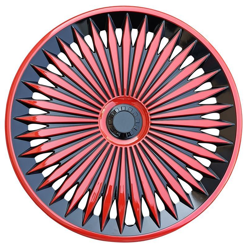 Universal – Universal Modified Hub cover - 16-inch-phantom-style-red-black-1pc