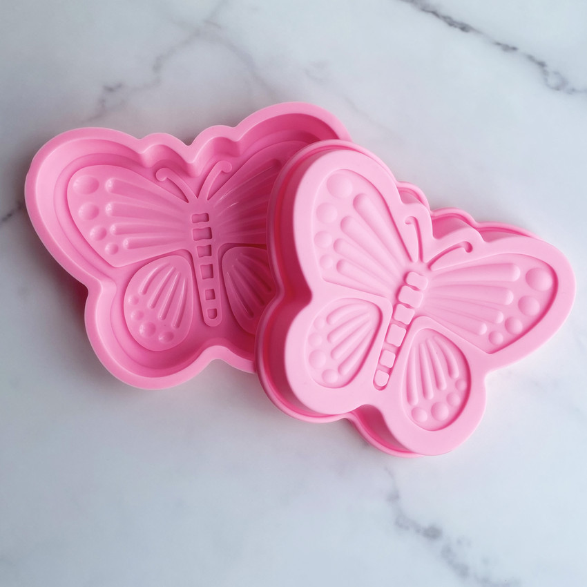 厂家直供硅胶蛋糕模具 6寸蝴蝶 动物面包果冻DIY面点模具