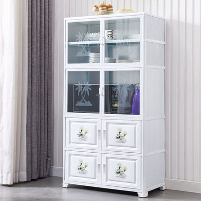 Sideboard Simplicity household Cupboard aluminium alloy Dishes Storage cabinet Moisture-proof dustproof ventilation Leachate cupboard Lockers