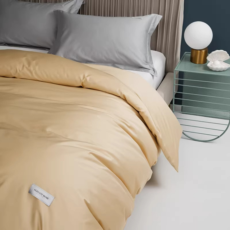 Color sólido de alta gama de algodón de lana larga cubierta de colchón de una sola pieza de sopa de algodón de un solo producto de cama de caseta cubierta de almohada par image 12