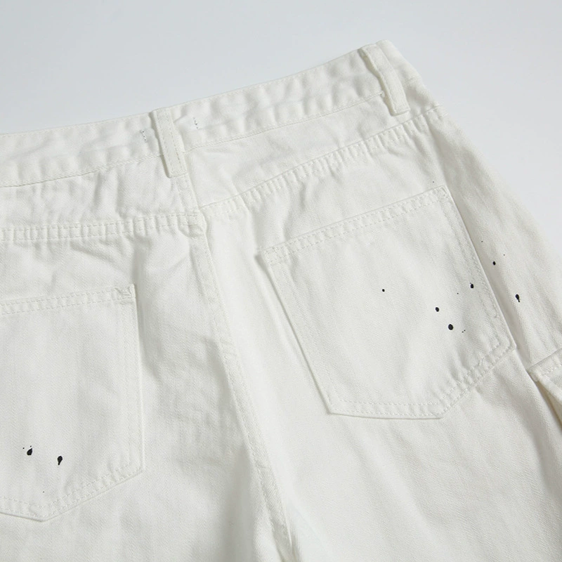 Summer shorts, trousers, American style, loose straight fit