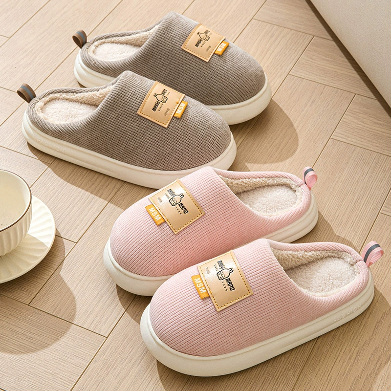 Хулиганские кролики зимние хлопчатобумажные тапочки для домашнего обихода