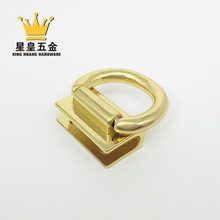 箱包五金手挽扣金属D字环吊扣 女包左右耳仔扣 链条挂扣批发直供