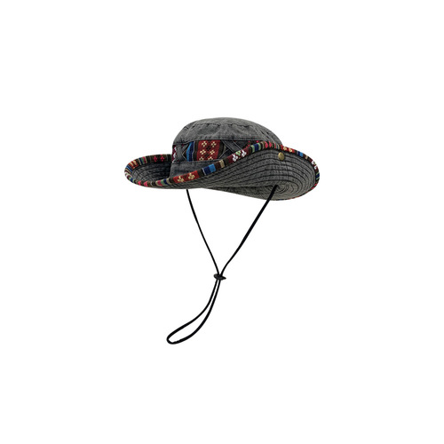 Japanese Retro Washed Ethnic Style Mountaineering Hat for Girls Summer Fishing Sun Protection Western Cowboy Hat Fisherman Hat for Men Trendy