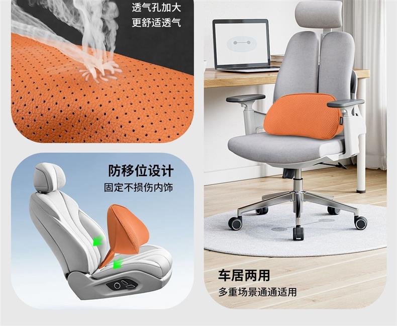 Suitable for AITO M6, same style as the mall's lumbar support, headrest, neck support, and waist support, car interior accessories, must-buy parts for new car modification